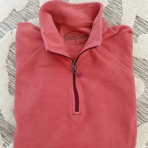 White Sierra Fleece Quarter Zip